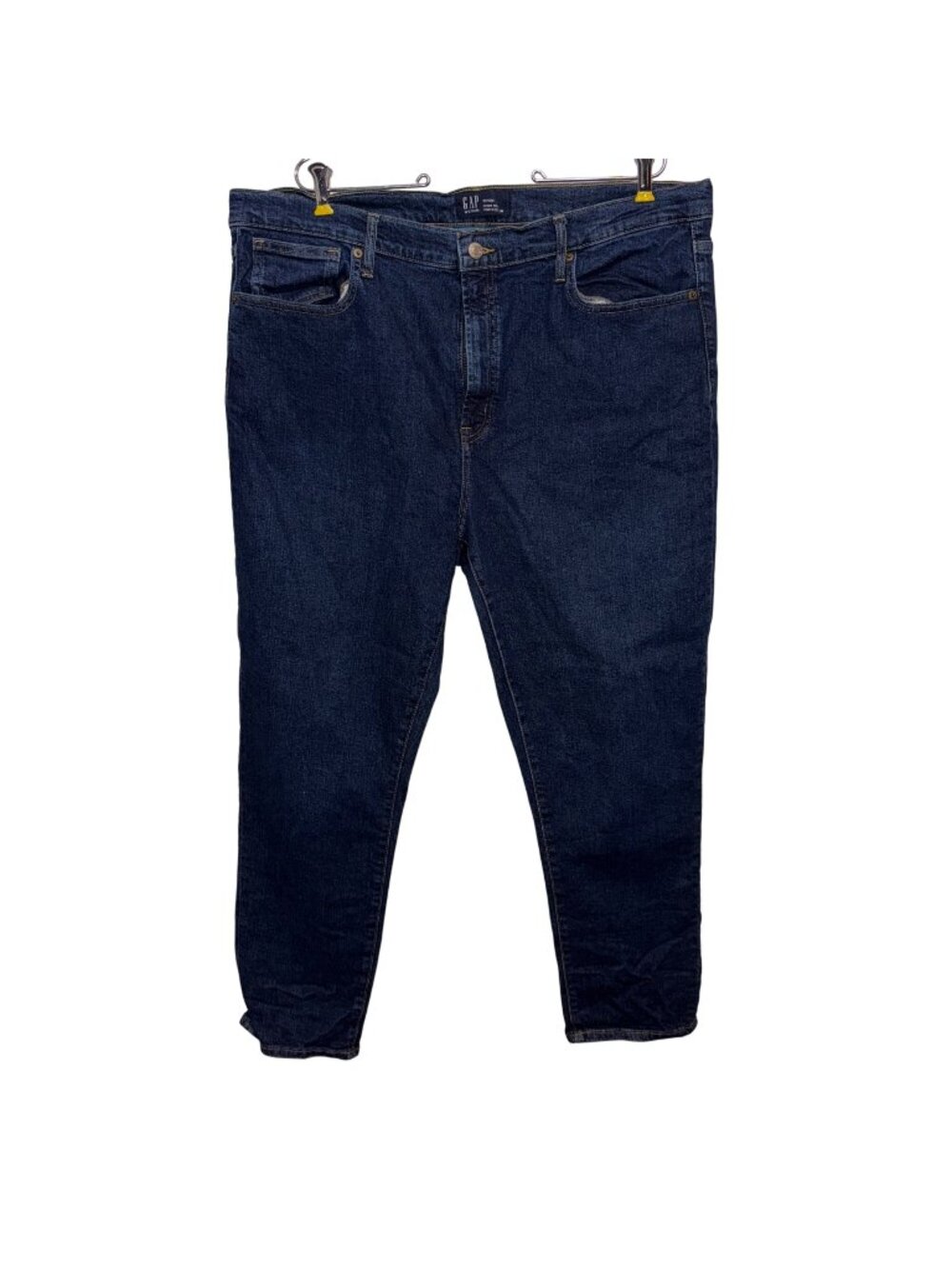 NWOT GAP Denim High Rise Vintage Slim Jeans Size 20/35R Dark Wash